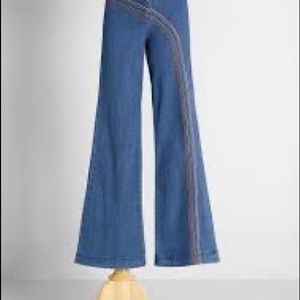 ModCloth Fervour rainbow jeans size 30